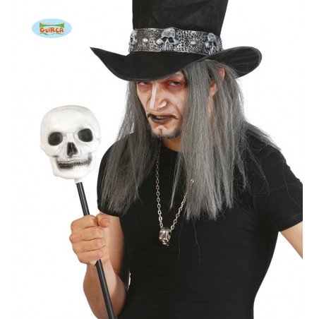VARA CALAVERA BRUJO 60 CM